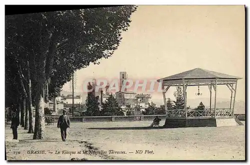 Ansichtskarte AK Grasse Le Kiosque et les nouvelles terrasses