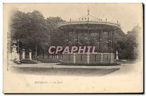 Cartes postales Kiosque Epernay Le Jard