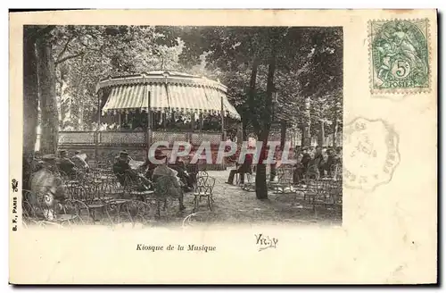 Cartes postales Kiosque de la musique Vichy