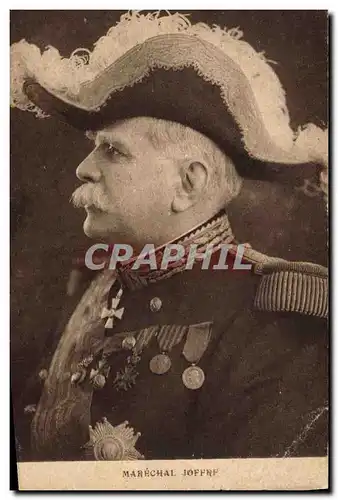 Cartes postales Militaria Marechal Joffre
