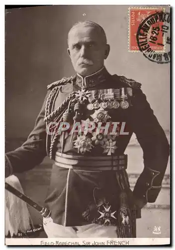 Cartes postales Militaria Feld Marechal Sir John French