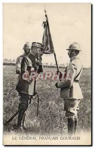 Cartes postales Militaria Le general Francais Gouraud