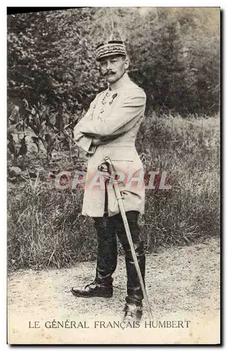 Cartes postales Militaria Le general Francais Humbert
