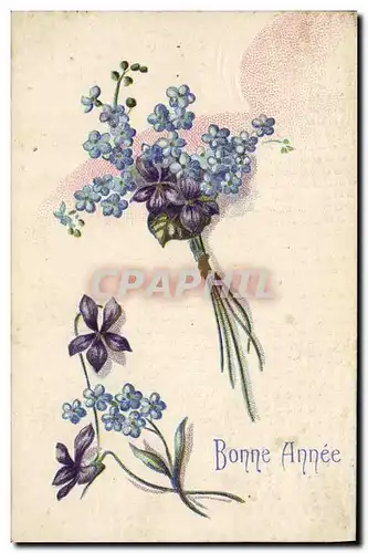 Cartes postales Fantaisie Fleurs