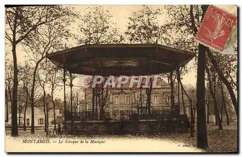 Cartes postales Kiosque de la musique Montargis