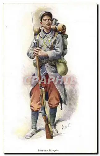 Ansichtskarte AK Militaria Infanterie francaise Publicite Kananga du Japon Rigaud Paris Rue de la Paix