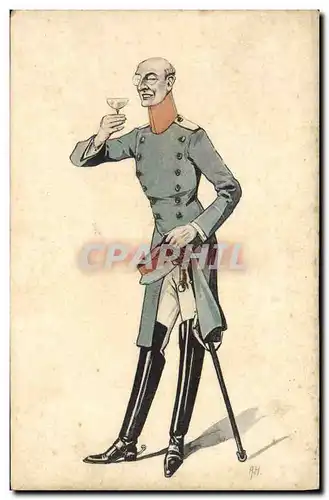 Cartes postales Militaria Officier