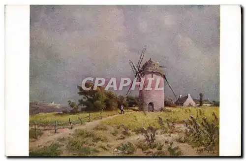 Cartes postales Duchemin Moulin a vent en Anjou