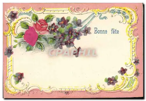 Cartes postales Fantaisie Fleurs