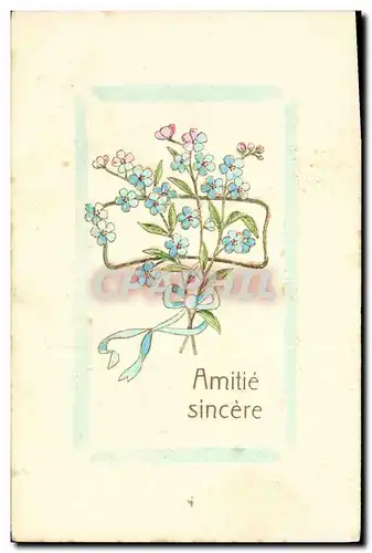 Cartes postales Fantaisie Fleurs