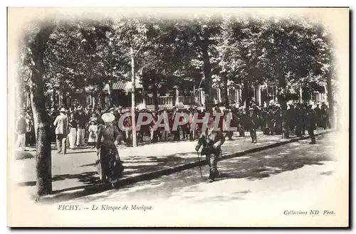 Cartes postales Kiosque de musique Vichy