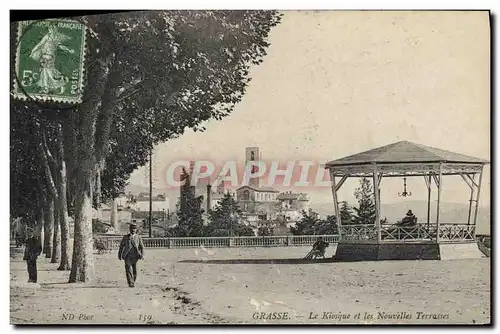 Ansichtskarte AK Le Kiosque et les nouvelles terrasses Grasse