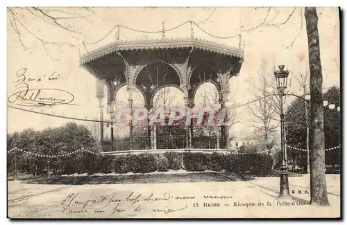 Ansichtskarte AK Kiosque de la Patte d&#39Oie Reims