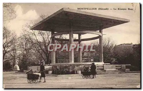 Cartes postales Kiosque Bosc Montpellier