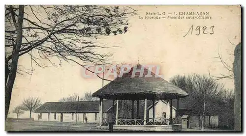 Cartes postales Kiosque Chambaran Mess des sous officiers