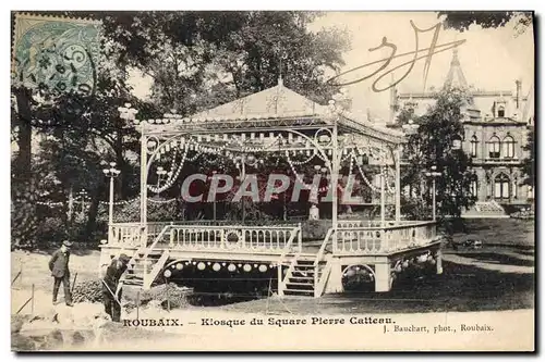 Cartes postales Kiosque du square Pierre Catteau