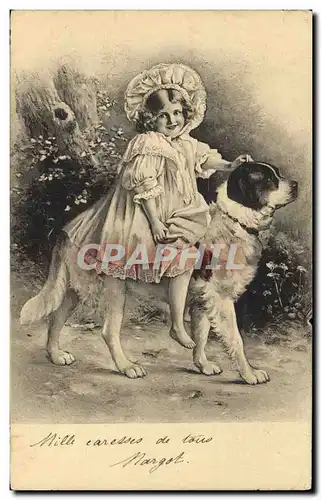 Cartes postales Chien Chiens Enfant