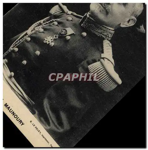 Cartes postales Militaria General Maunoury