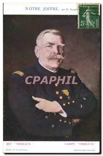 Cartes postales Militaria Notre Joffre Visseaux