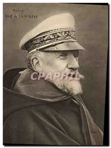 Cartes postales Militaria Amiral Boue de Lapeyrere