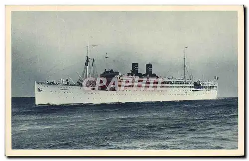 Ansichtskarte AK Bateau Paquebot Koutoubia Compagnie de Navigation Paquet Marseille