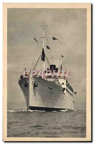 Ansichtskarte AK Bateau Paquebot Koutoubia Compagnie de Navigation Paquet Marseille