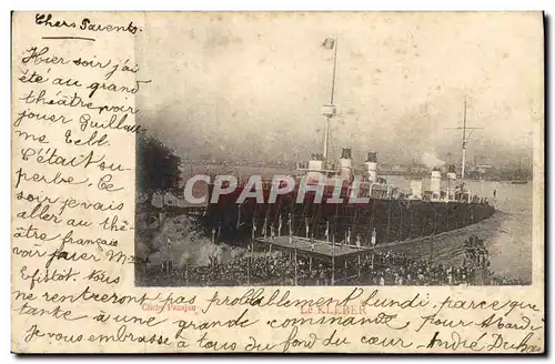 Cartes postales Bateau Paquebot Le Kleber