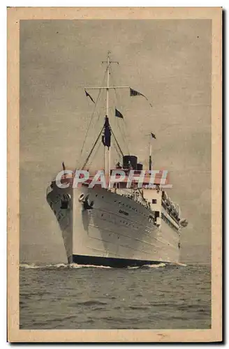 Ansichtskarte AK Bateau Paquebot Koutoubia Compagnie de Navigation Paquet Marseille