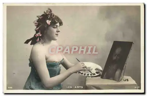 Cartes postales Femmes Les Arts