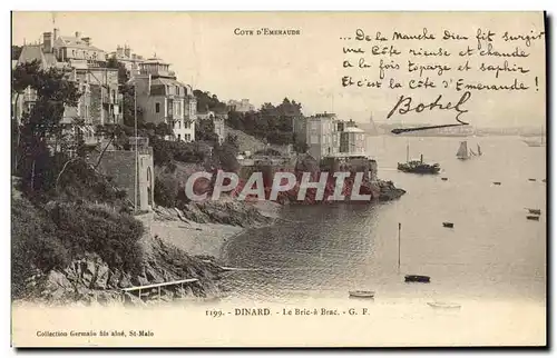 Cartes postales Botrel Dinard Le Bric a Brac Bateau