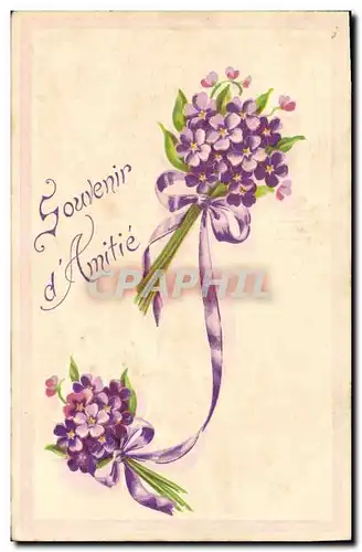 Cartes postales Fantaisie Fleurs