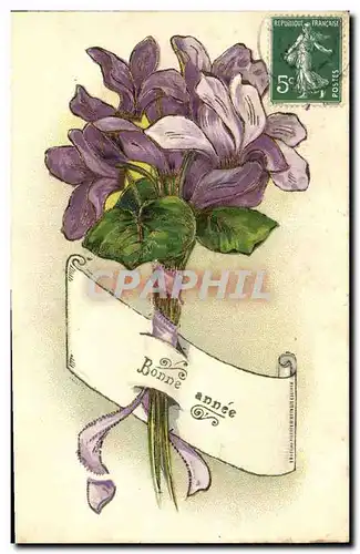 Cartes postales Fantaisie Fleurs