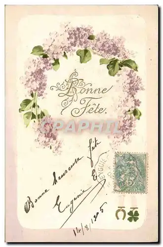 Cartes postales Fantaisie Fleurs