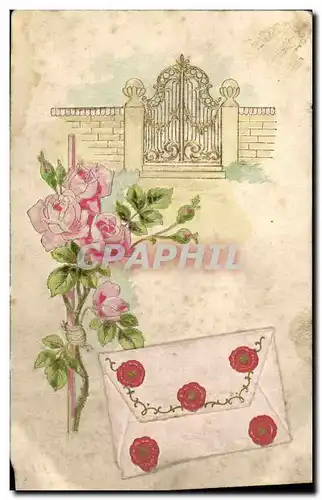 Cartes postales Fantaisie Fleurs