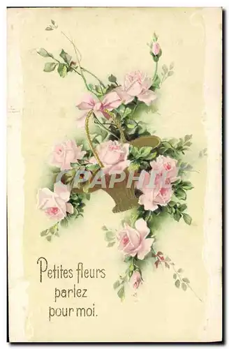 Cartes postales Fantaisie Fleurs