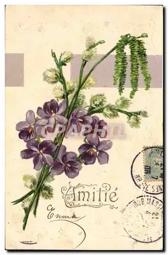 Cartes postales Fantaisie Fleurs