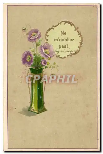 Cartes postales Fantaisie Fleurs