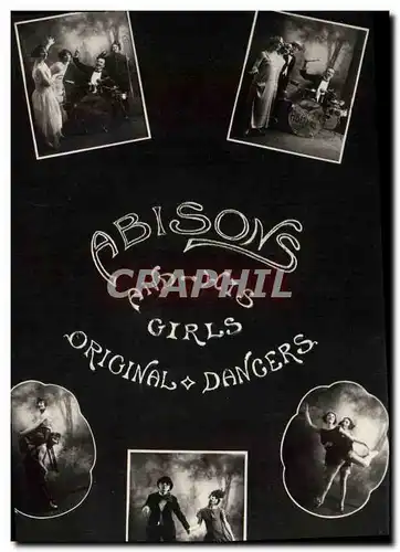 Cartes postales Abisons and hirs girls Original dancers