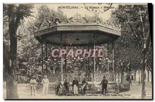 Cartes postales Kiosque a musique Montelimar