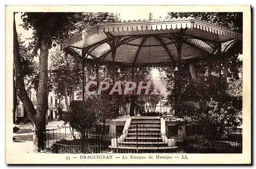 Cartes postales Kiosque de musique Draguignan