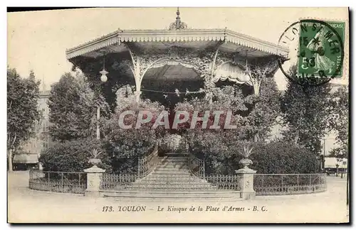 Ansichtskarte AK Kiosque de la place d&#39armes Toulon