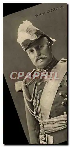 Ansichtskarte AK Militaria General Castelnau