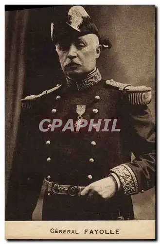 Cartes postales Militaria General Fayolle