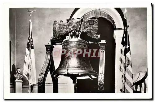 Moderne Karte Cloche Liberty Bell ou cloche de la Liberte a Philadelphie