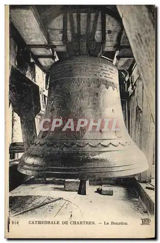 Ansichtskarte AK Cloche Cathedrale de Chartres Le Bourbon