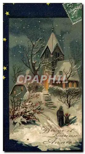 Cartes postales Fantaisie Bonne annee