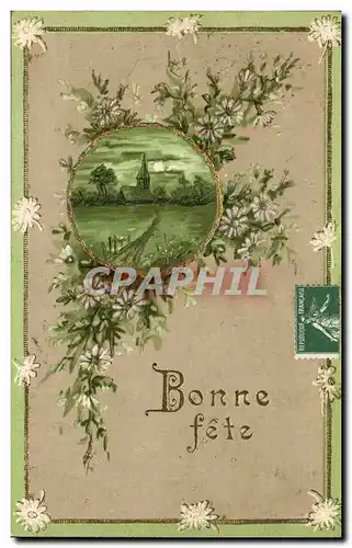 Cartes postales Fantaisie Fleurs