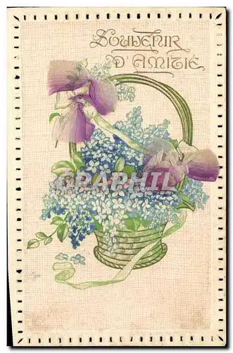 Cartes postales Fantaisie Fleurs