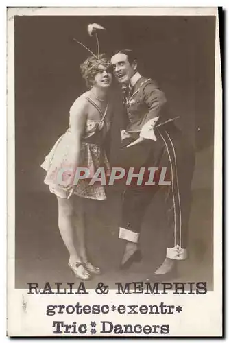 Cartes postales Ralia & Memphis Tric dancers