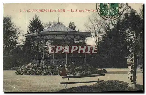 Cartes postales Kiosque Rochefort sur Mer Le square Roy Bry